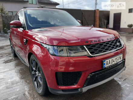 Ленд Ровер Range Rover Sport 2018 в Києві на Automoto.ua Червоний Ленд Ровер Range Rover Sport, объемом двигателя 3 л и пробегом 52 тыс. км за 64500 $, фото 1 на Automoto.ua