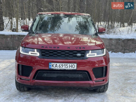 Червоний Ленд Ровер Range Rover Sport, об'ємом двигуна 3 л та пробігом 98 тис. км за 49500 $, фото 1 на Automoto.ua