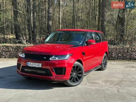 Червоний Ленд Ровер Range Rover Sport, об'ємом двигуна 2.99 л та пробігом 109 тис. км за 45500 $, фото 1 на Automoto.ua