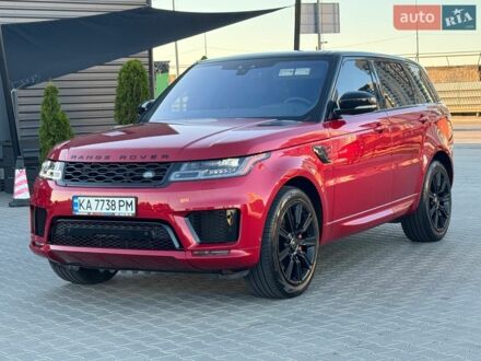 Червоний Ленд Ровер Range Rover Sport, об'ємом двигуна 5 л та пробігом 98 тис. км за 53800 $, фото 1 на Automoto.ua
