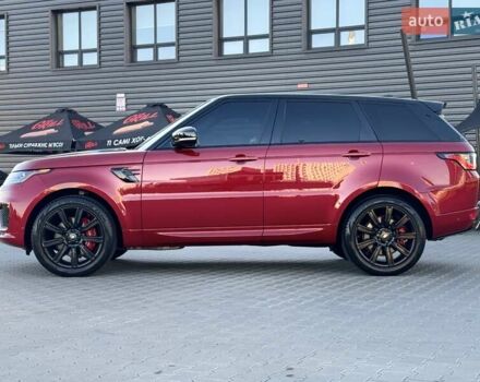 Красный Ленд Ровер Рендж Ровер Спорт, объемом двигателя 5 л и пробегом 94 тыс. км за 59900 $, фото 1 на Automoto.ua