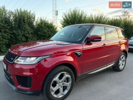 Червоний Ленд Ровер Range Rover Sport, об'ємом двигуна 2.99 л та пробігом 173 тис. км за 50000 $, фото 1 на Automoto.ua