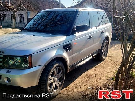 Сірий Ленд Ровер Range Rover Sport, об'ємом двигуна 2.7 л та пробігом 303 тис. км за 8500 $, фото 2 на Automoto.ua