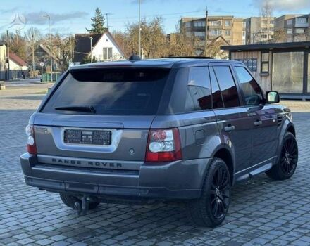 Серый Ленд Ровер Рендж Ровер Спорт, объемом двигателя 2.7 л и пробегом 318 тыс. км за 7000 $, фото 4 на Automoto.ua
