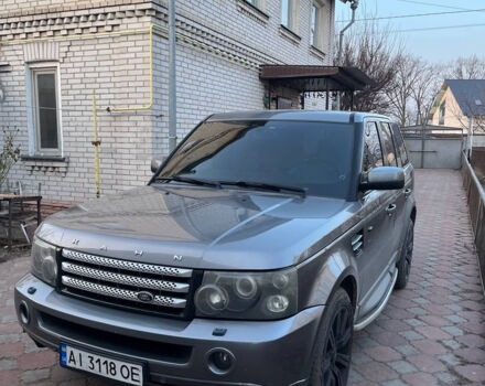 Сірий Ленд Ровер Range Rover Sport, об'ємом двигуна 4.2 л та пробігом 157 тис. км за 13500 $, фото 1 на Automoto.ua
