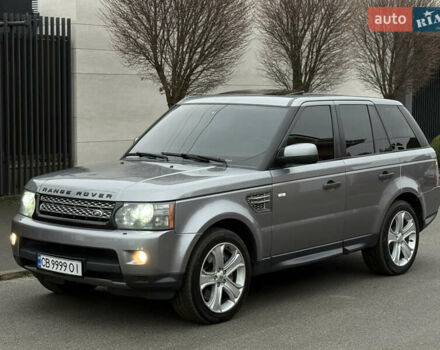 Серый Ленд Ровер Рендж Ровер Спорт, объемом двигателя 5 л и пробегом 227 тыс. км за 11500 $, фото 1 на Automoto.ua