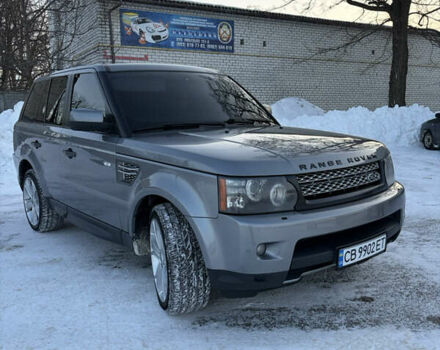 Серый Ленд Ровер Рендж Ровер Спорт, объемом двигателя 5 л и пробегом 228 тыс. км за 12999 $, фото 1 на Automoto.ua