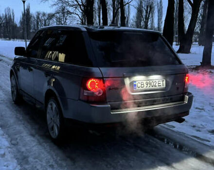 Сірий Ленд Ровер Range Rover Sport, об'ємом двигуна 5 л та пробігом 229 тис. км за 14800 $, фото 4 на Automoto.ua