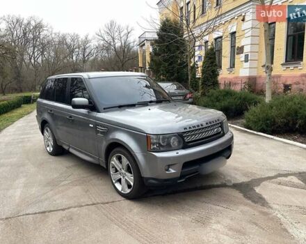 Серый Ленд Ровер Рендж Ровер Спорт, объемом двигателя 5 л и пробегом 227 тыс. км за 12999 $, фото 2 на Automoto.ua