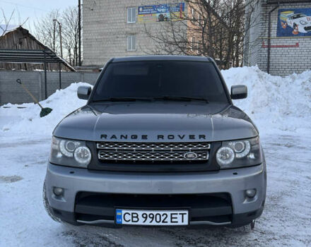 Серый Ленд Ровер Рендж Ровер Спорт, объемом двигателя 5 л и пробегом 228 тыс. км за 12999 $, фото 2 на Automoto.ua