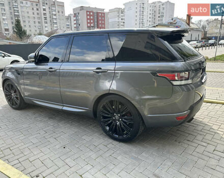 Серый Ленд Ровер Рендж Ровер Спорт, объемом двигателя 5 л и пробегом 208 тыс. км за 30000 $, фото 3 на Automoto.ua