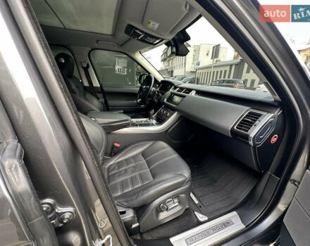 Серый Ленд Ровер Рендж Ровер Спорт, объемом двигателя 5 л и пробегом 208 тыс. км за 30000 $, фото 28 на Automoto.ua