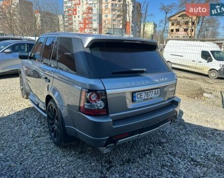 Сірий Ленд Ровер Range Rover Sport, об'ємом двигуна 2.99 л та пробігом 202 тис. км за 17800 $, фото 13 на Automoto.ua