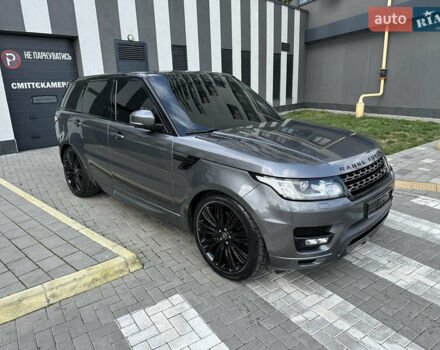 Серый Ленд Ровер Рендж Ровер Спорт, объемом двигателя 5 л и пробегом 208 тыс. км за 30000 $, фото 1 на Automoto.ua