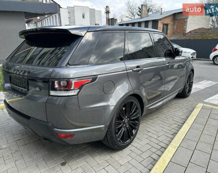 Серый Ленд Ровер Рендж Ровер Спорт, объемом двигателя 5 л и пробегом 208 тыс. км за 30000 $, фото 12 на Automoto.ua