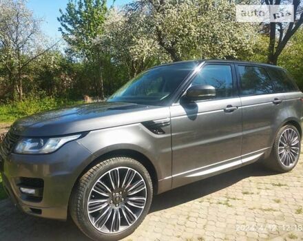 Сірий Ленд Ровер Range Rover Sport, об'ємом двигуна 5 л та пробігом 197 тис. км за 37999 $, фото 1 на Automoto.ua