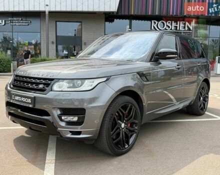 Сірий Ленд Ровер Range Rover Sport, об'ємом двигуна 5 л та пробігом 191 тис. км за 25990 $, фото 2 на Automoto.ua