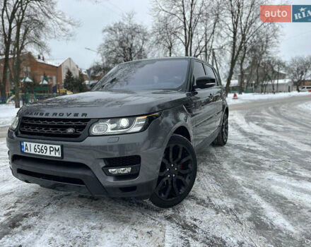 Сірий Ленд Ровер Range Rover Sport, об'ємом двигуна 3 л та пробігом 155 тис. км за 22900 $, фото 16 на Automoto.ua