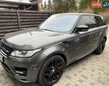 Сірий Ленд Ровер Range Rover Sport, об'ємом двигуна 5 л та пробігом 188 тис. км за 26800 $, фото 1 на Automoto.ua