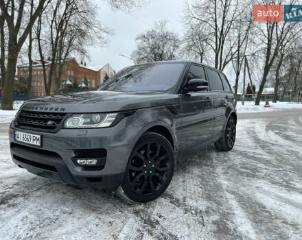 Сірий Ленд Ровер Range Rover Sport, об'ємом двигуна 3 л та пробігом 155 тис. км за 22900 $, фото 14 на Automoto.ua