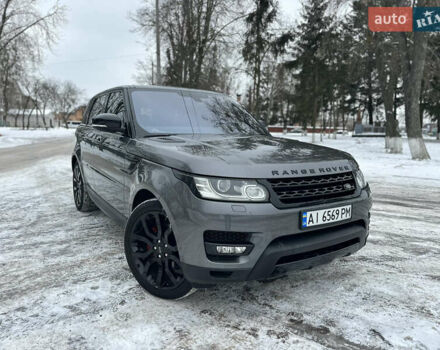 Сірий Ленд Ровер Range Rover Sport, об'ємом двигуна 3 л та пробігом 155 тис. км за 22900 $, фото 5 на Automoto.ua