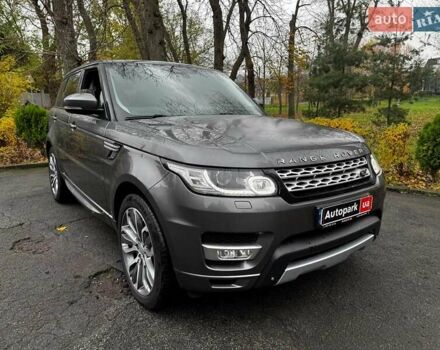 Серый Ленд Ровер Рендж Ровер Спорт, объемом двигателя 3 л и пробегом 144 тыс. км за 29490 $, фото 2 на Automoto.ua