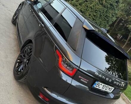 Серый Ленд Ровер Рендж Ровер Спорт, объемом двигателя 5 л и пробегом 129 тыс. км за 44000 $, фото 2 на Automoto.ua