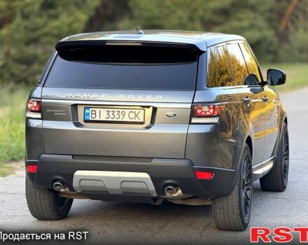 Серый Ленд Ровер Рендж Ровер Спорт, объемом двигателя 3 л и пробегом 190 тыс. км за 33000 $, фото 10 на Automoto.ua