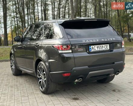 Ленд Ровер Рендж Ровер Спорт 2016 в Ковель на Automoto.ua Серый Ленд Ровер Рендж Ровер Спорт, объемом двигателя 4.4 л и пробегом 206 тыс. км за 39500 $, фото 8 на Automoto.ua