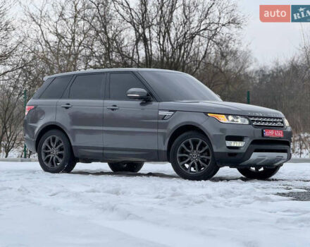 Серый Ленд Ровер Рендж Ровер Спорт, объемом двигателя 3 л и пробегом 160 тыс. км за 23999 $, фото 3 на Automoto.ua