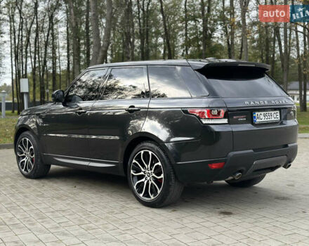 Ленд Ровер Рендж Ровер Спорт 2016 в Ковель на Automoto.ua Серый Ленд Ровер Рендж Ровер Спорт, объемом двигателя 4.4 л и пробегом 206 тыс. км за 39500 $, фото 6 на Automoto.ua