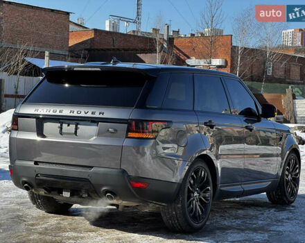 Серый Ленд Ровер Рендж Ровер Спорт, объемом двигателя 2.99 л и пробегом 170 тыс. км за 31000 $, фото 6 на Automoto.ua