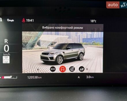 Сірий Ленд Ровер Range Rover Sport, об'ємом двигуна 3 л та пробігом 120 тис. км за 42500 $, фото 70 на Automoto.ua