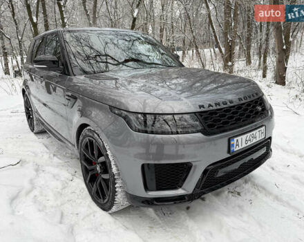 Серый Ленд Ровер Рендж Ровер Спорт, объемом двигателя 5 л и пробегом 49 тыс. км за 66500 $, фото 6 на Automoto.ua