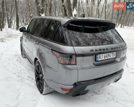 Серый Ленд Ровер Рендж Ровер Спорт, объемом двигателя 5 л и пробегом 49 тыс. км за 66500 $, фото 2 на Automoto.ua