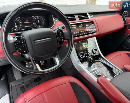 Сірий Ленд Ровер Range Rover Sport, об'ємом двигуна 5 л та пробігом 49 тис. км за 59500 $, фото 35 на Automoto.ua
