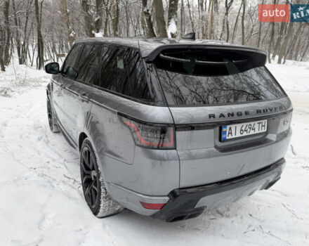 Сірий Ленд Ровер Range Rover Sport, об'ємом двигуна 5 л та пробігом 49 тис. км за 64500 $, фото 2 на Automoto.ua