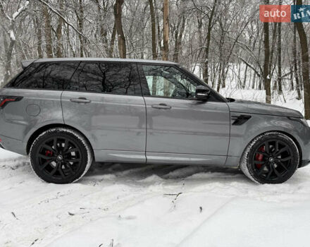 Серый Ленд Ровер Рендж Ровер Спорт, объемом двигателя 5 л и пробегом 49 тыс. км за 66500 $, фото 5 на Automoto.ua