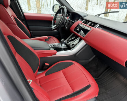 Сірий Ленд Ровер Range Rover Sport, об'ємом двигуна 5 л та пробігом 49 тис. км за 64500 $, фото 28 на Automoto.ua