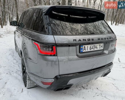 Сірий Ленд Ровер Range Rover Sport, об'ємом двигуна 5 л та пробігом 49 тис. км за 59500 $, фото 9 на Automoto.ua