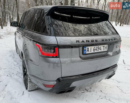 Серый Ленд Ровер Рендж Ровер Спорт, объемом двигателя 5 л и пробегом 49 тыс. км за 66500 $, фото 9 на Automoto.ua