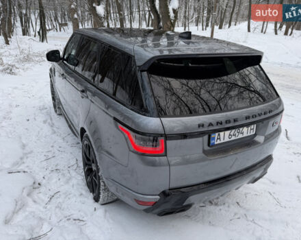 Сірий Ленд Ровер Range Rover Sport, об'ємом двигуна 5 л та пробігом 49 тис. км за 64500 $, фото 52 на Automoto.ua