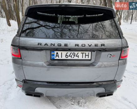 Сірий Ленд Ровер Range Rover Sport, об'ємом двигуна 5 л та пробігом 49 тис. км за 64500 $, фото 12 на Automoto.ua