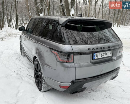 Сірий Ленд Ровер Range Rover Sport, об'ємом двигуна 5 л та пробігом 49 тис. км за 59500 $, фото 2 на Automoto.ua