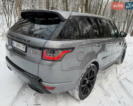 Серый Ленд Ровер Рендж Ровер Спорт, объемом двигателя 5 л и пробегом 49 тыс. км за 66500 $, фото 10 на Automoto.ua