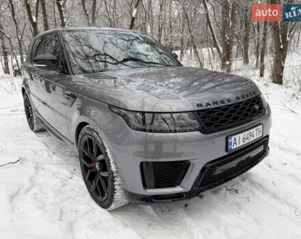 Сірий Ленд Ровер Range Rover Sport, об'ємом двигуна 5 л та пробігом 49 тис. км за 64500 $, фото 6 на Automoto.ua