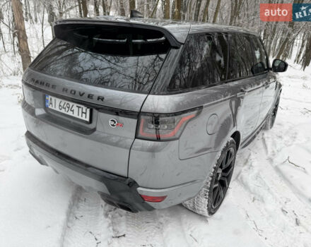Сірий Ленд Ровер Range Rover Sport, об'ємом двигуна 5 л та пробігом 49 тис. км за 59500 $, фото 4 на Automoto.ua