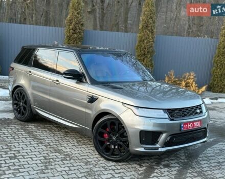 Сірий Ленд Ровер Range Rover Sport, об'ємом двигуна 5 л та пробігом 68 тис. км за 64000 $, фото 2 на Automoto.ua