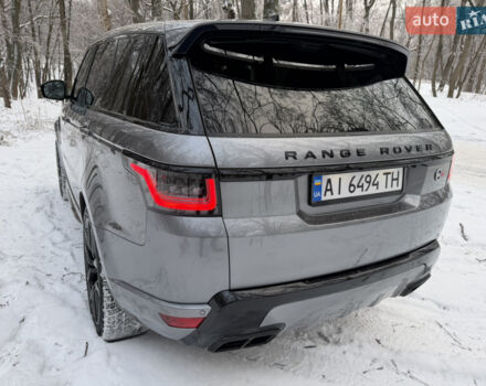 Сірий Ленд Ровер Range Rover Sport, об'ємом двигуна 5 л та пробігом 49 тис. км за 64500 $, фото 9 на Automoto.ua