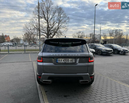 Сірий Ленд Ровер Range Rover Sport, об'ємом двигуна 2.99 л та пробігом 68 тис. км за 64900 $, фото 5 на Automoto.ua